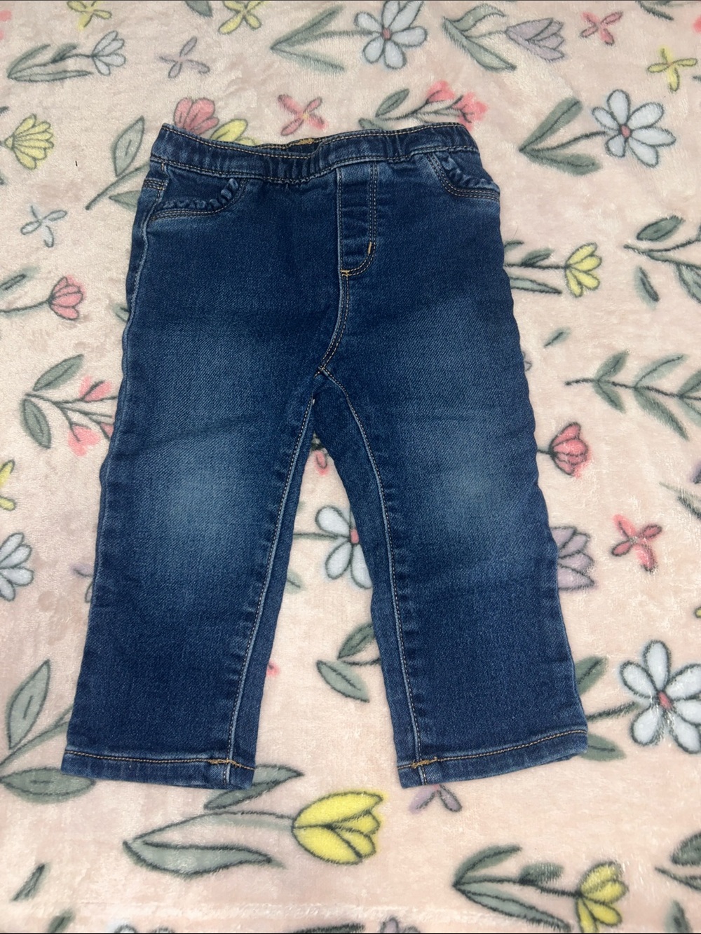 okie dokie Blue Denim Pull-On Jeans